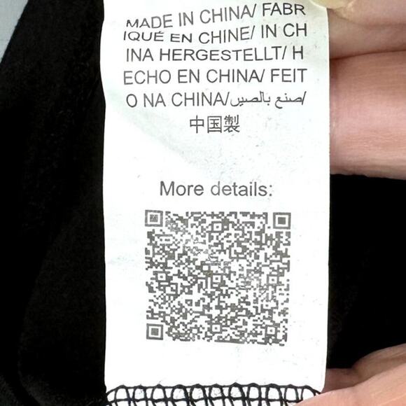 Perout Curve Kittens in Space Graphic Short Sleeve Black T-Shirt Plus Size 3XL - Picture 6 of 10